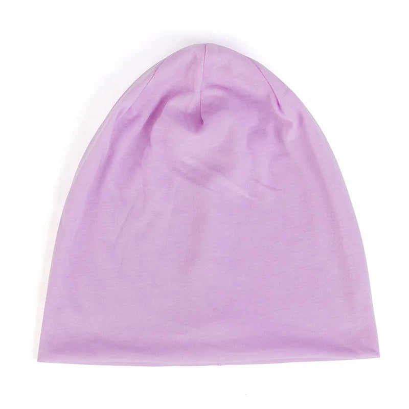 Fashion Slouchy Solid Beanies For Women Beanie Casual Caps For Man Turban Wraps Warm Hats Bonnet Unisex Cap