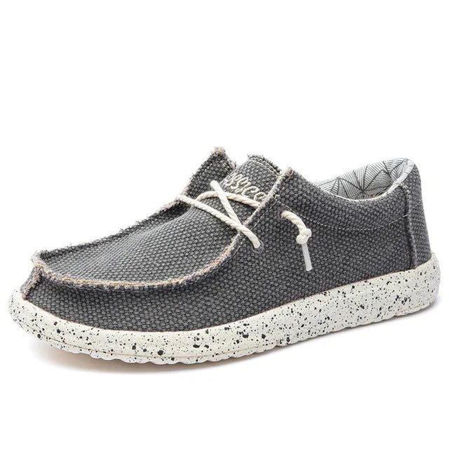MIXIDELAI New Arrival Summer Autumn Comfortable Casual Shoes Mens Canvas Shoes For Men Brand Fashion Flat Loafers Shoe Size 48