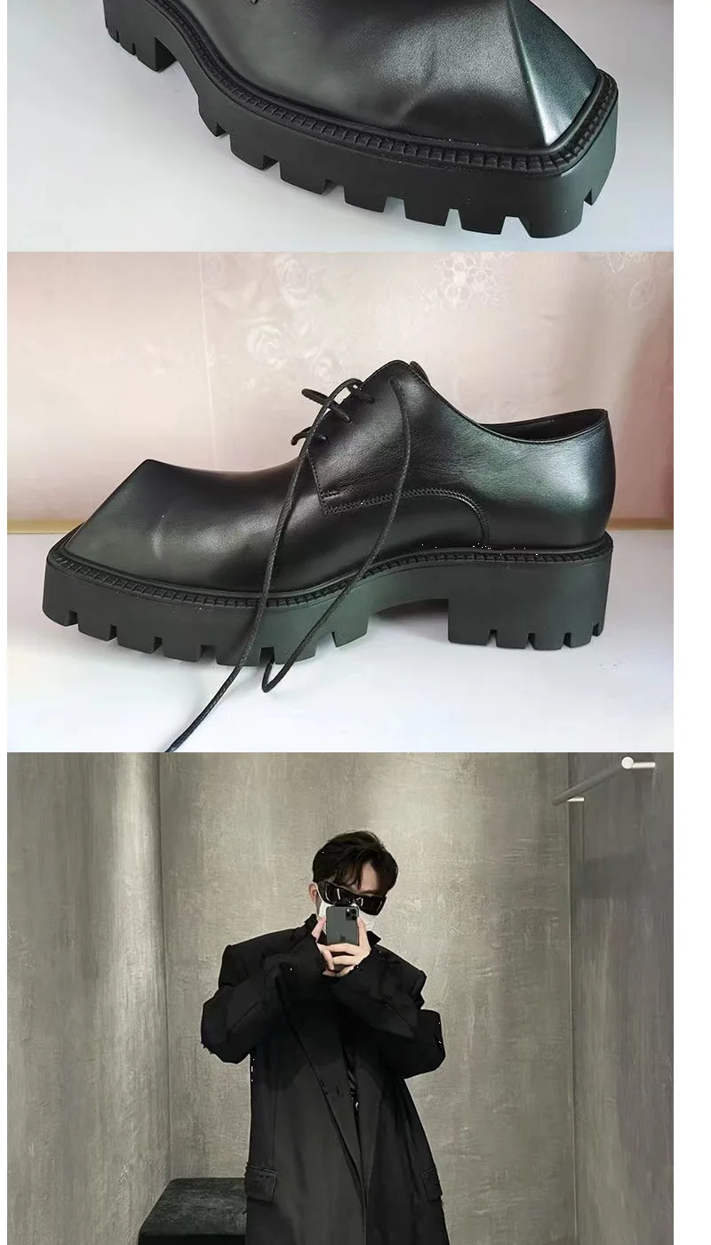 2025 Niche de niche en cuir à grosse tête pour hommes