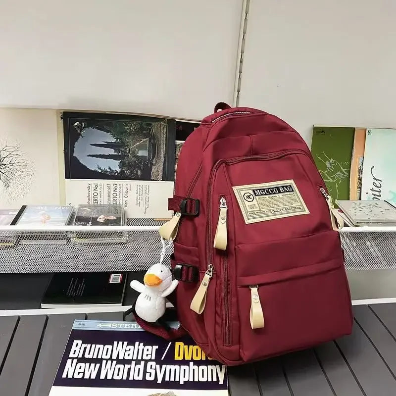 Fashion Big Student School Backpack Rucksack Girls Boys School Bag High Capacity Women Backpack Female Leisure Travel