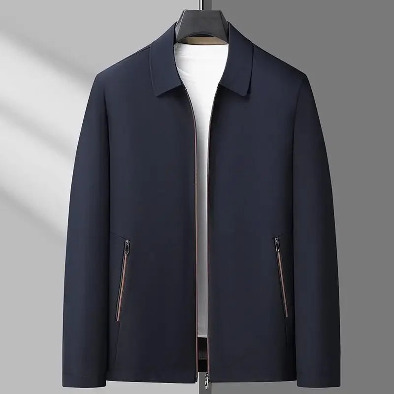 2024 New Men's Jacket Male Suit Coat High Quality Men Clothing Outwear Casual Jacket Spring Autumn Solid Color Business