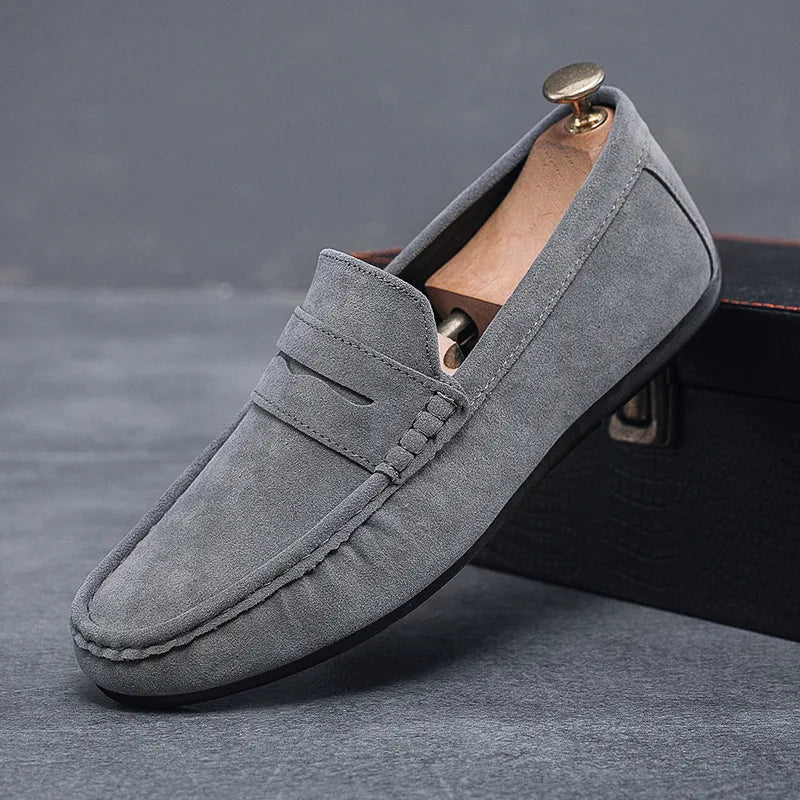 Men's Casual Shoes Summer Moccasins Men Loafers Leisure Non-Slip Flats Lightweight Soft Slip on Driving Shoe Sapatenis Masculino