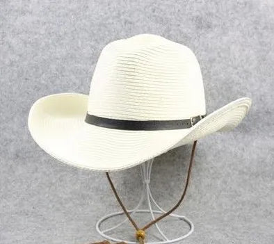 New Extra Large Size 62cm Foldable Jazz Straw Hat Men and Women Summer Beach Lanyard Sunscreen Outdoor Sports Sun Hat Wholesale