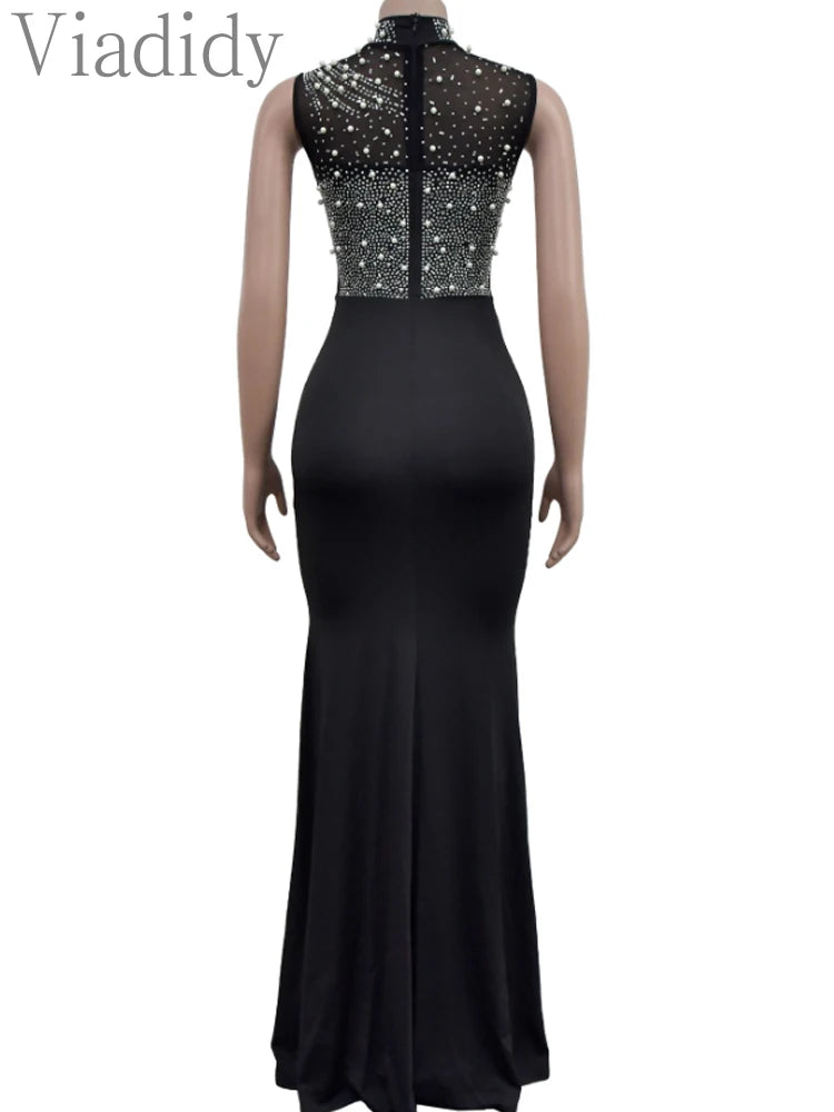 Dámské síťové patchworkové korálky korálků Délka podlahy