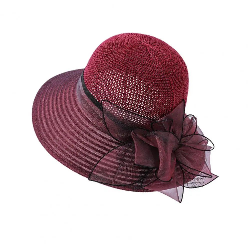 New Natural Raffia Hat Women Summer Hand Woven Straw Gilrs Holiday Sun Hat Wide Brim Sun Floppy Panama Travel Beach Hat
