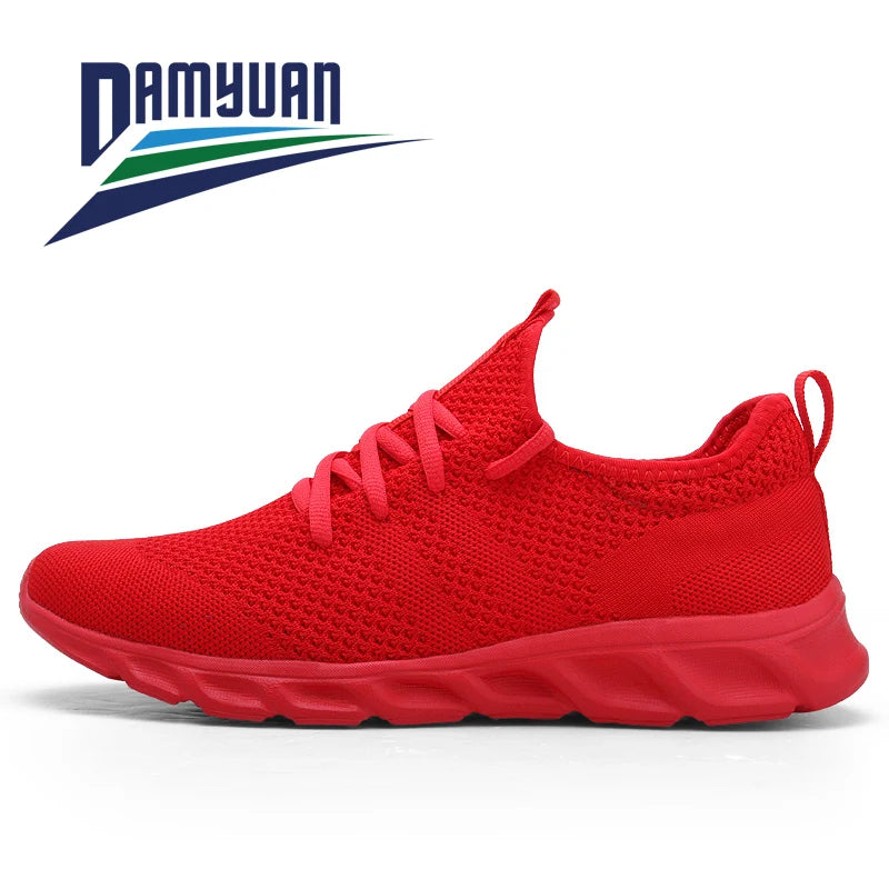Fashion Men Casual Shoes Men Sneakers Brand Men Shoes Loafers Slip On Male Mesh Flats Big Size Breathable Spring Autumn Summer