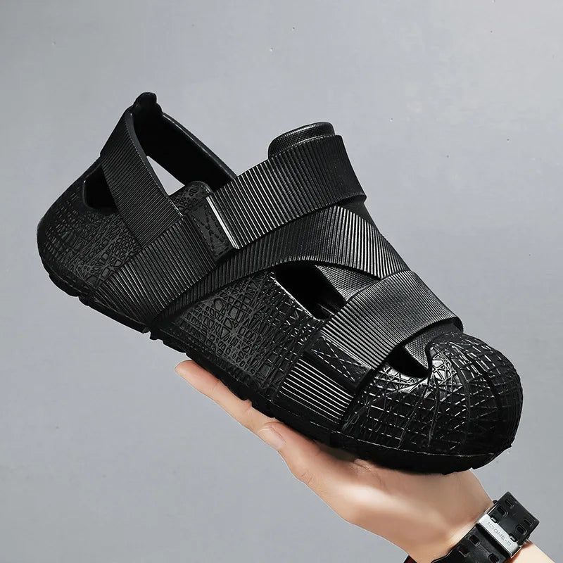 Baotou Sandals for Men Eva Slippers Outdoor Fashion Garden Sandals 2025 New Summer Water Shoes Man Designer Personalized Sandals