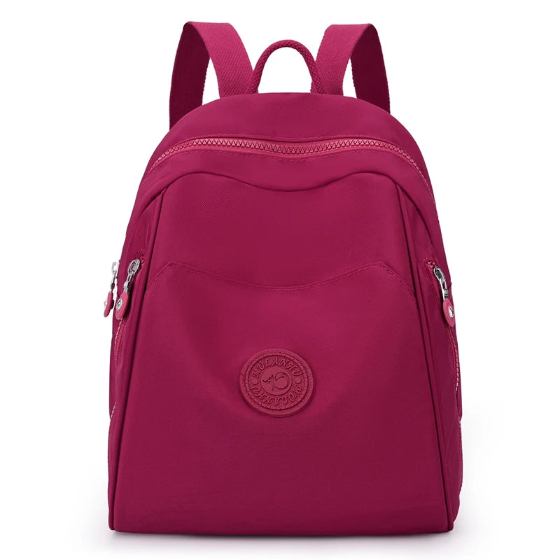 Konur öxlpokar fyrir unglingsstúlkur Hágæða grindarpoki Bagpack vatnsheldur sac skóla bakpokar nylon bakpakkar sac a dos