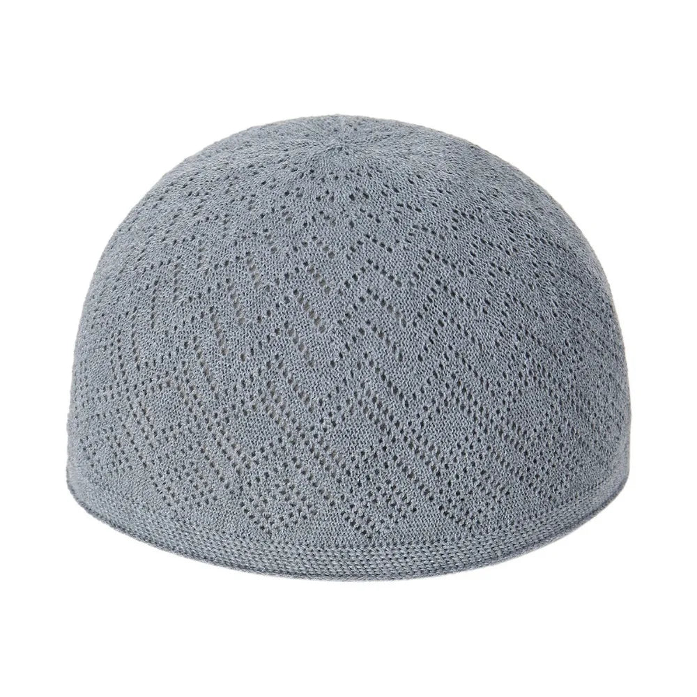 Muslim Men Prayer Hats Unisex Winter Warm Knitted Beanie Cap Islam Jewish India Caps Musulman Arab Men's Kippah Homme Hat