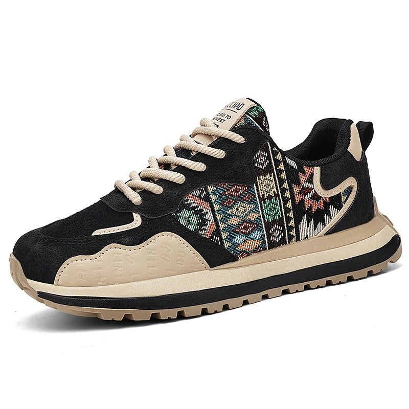 New large size men's shoes Fashion casual sports shoes men's platform sneakers Breathable mesh running shoes men loafers