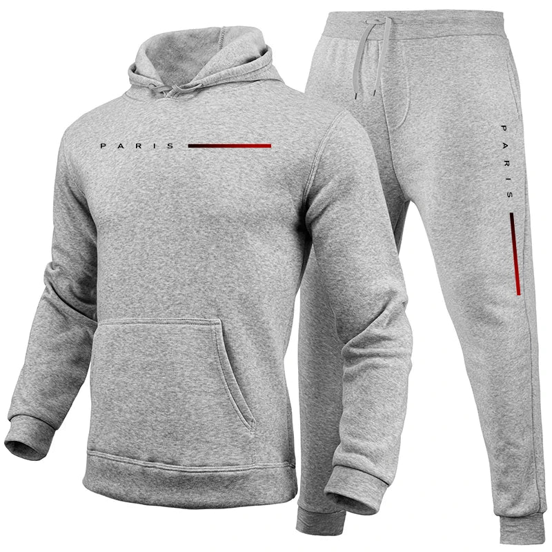 2025 Hot Sale Man Tracksuit Daily Casual Sports Jogging Suit Home Outdoor Comfortable Soft Outfits Urban Trend Hoodie Sweatpants