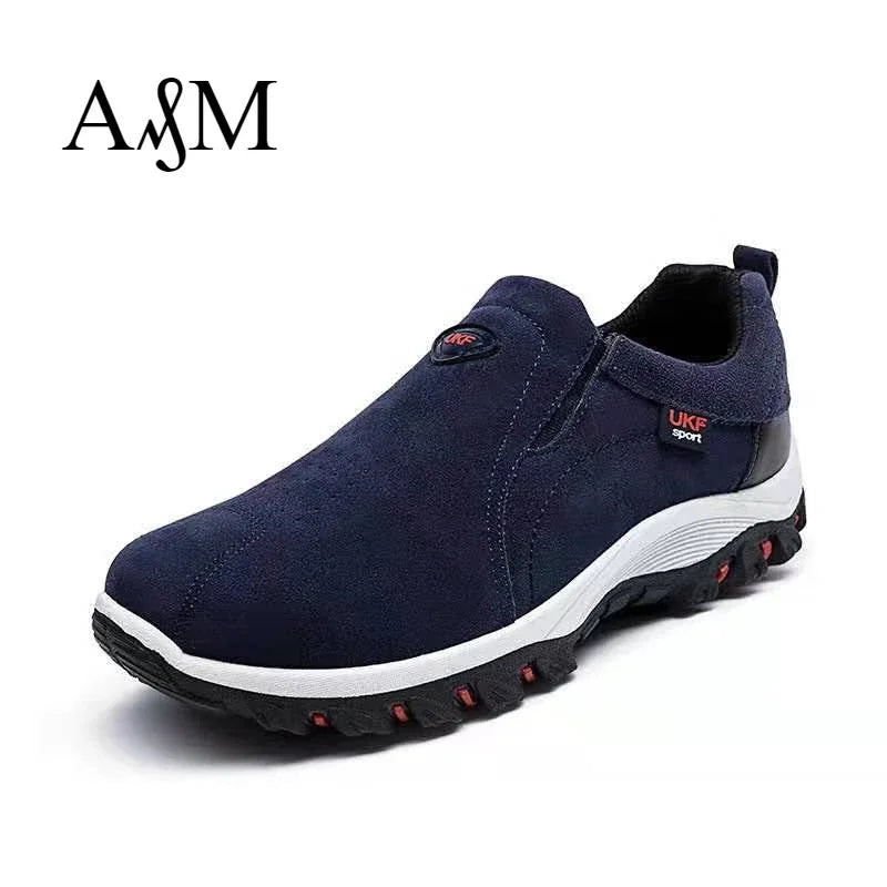 50Size Men Casual Sport Shoes 2024 Autumn New Men's Vulcanized Shoes Outdoor Walking Shoes Lightweight and Comfortable Loafers