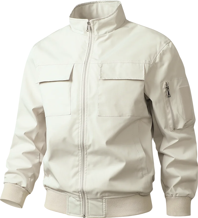 Winter Men Bomber Jackes Coat Mens Autumn Warm Windbreaker Jackets Man Outdoor Fashion Casual Coat Stand Slim Jacket Male LZLLTT