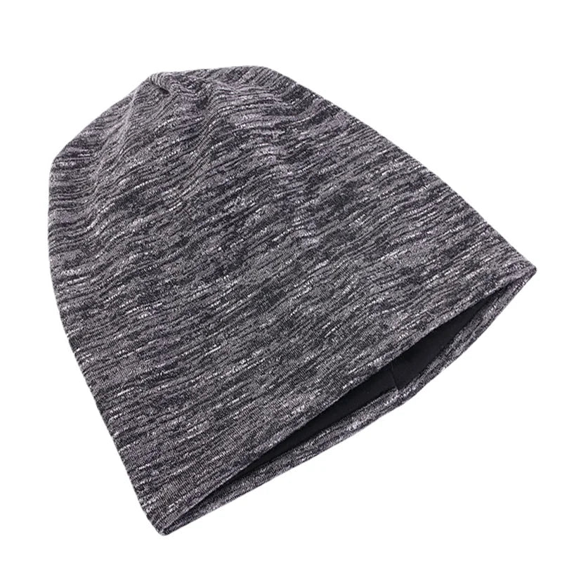Spring Autumn Double Fabric Hats For Adult Cashmere-like Skullies & Beanies