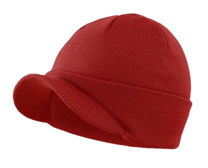 Connectyle Moda de moda masculina Chapéu de gorro de inverno com abastecimento quente de malha macia e malha