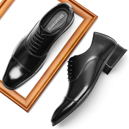High Quality Classic Business Mens Dress Shoes Fashion Elegant Formal Wedding Shoes Men Slip on Office Oxford Shoes for Men