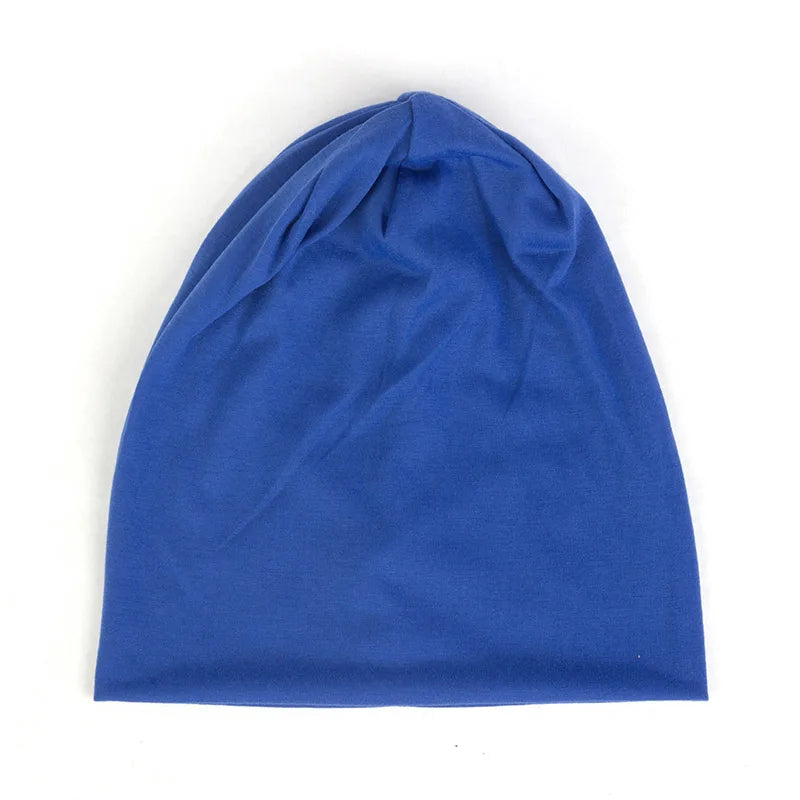 Fashion Slouchy Solid Beanies For Women Beanie Casual Caps For Man Turban Wraps Warm Hats Bonnet Unisex Cap