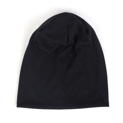 Fashion Slouchy Solid Beanies For Women Beanie Casual Caps For Man Turban Wraps Warm Hats Bonnet Unisex Cap