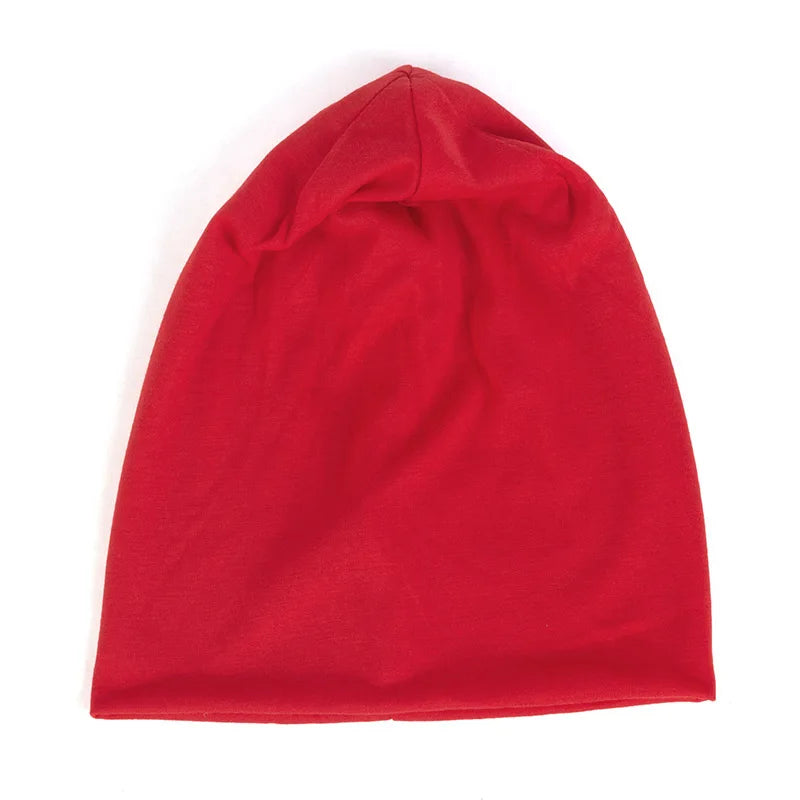 Fashion Slouchy Solid Beanies For Women Beanie Casual Caps For Man Turban Wraps Warm Hats Bonnet Unisex Cap