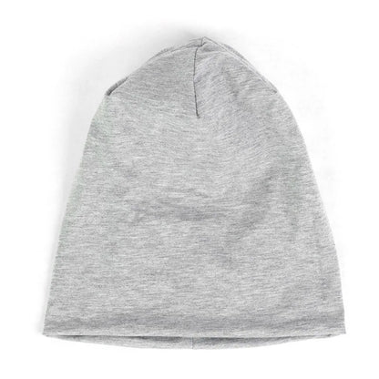Fashion Slouchy Solid Beanies For Women Beanie Casual Caps For Man Turban Wraps Warm Hats Bonnet Unisex Cap