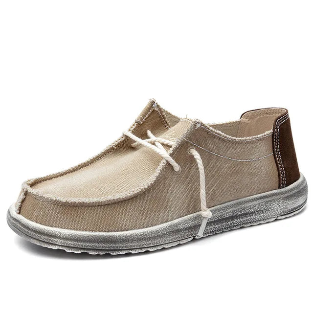 MIXIDELAI New Arrival Summer Autumn Comfortable Casual Shoes Mens Canvas Shoes For Men Brand Fashion Flat Loafers Shoe Size 48