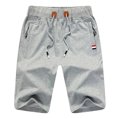 FGKKS de qualidade Men shorts casuais Novo verão masculino moda casual curto de cor sólida fitness shorts respirável