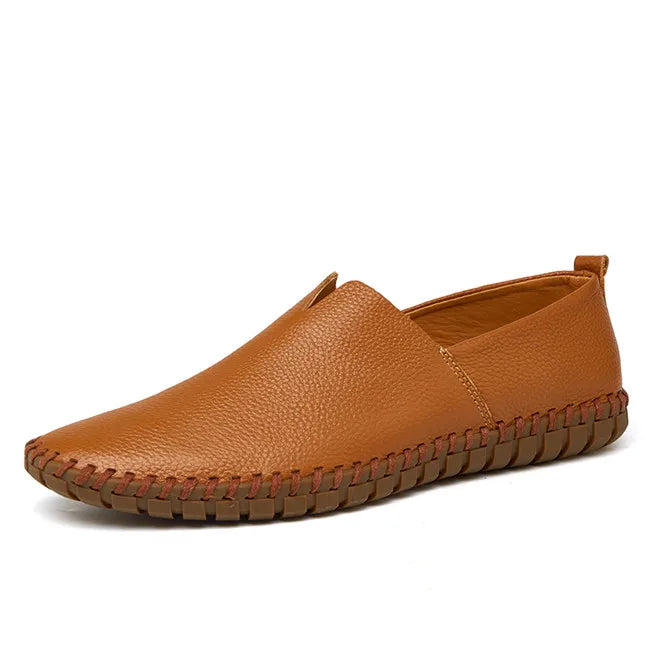 Mixidelai Veille de vache Vow Mandons pour hommes mode MOCCASINS MOCCASINS SOP SOP SOLL BLUE SHOT ON MEN'S MECL'S SOAT Plus taille 38 ~ 47