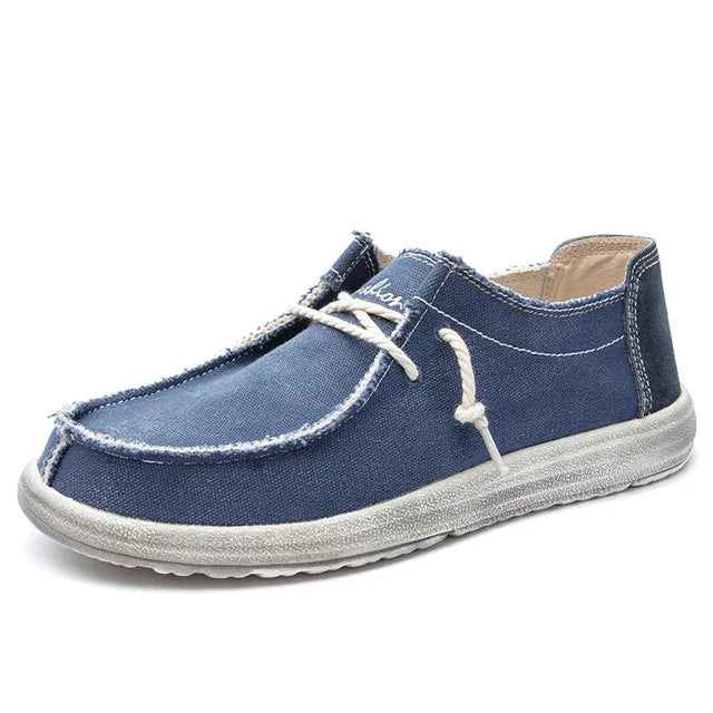 MIXIDELAI New Arrival Summer Autumn Comfortable Casual Shoes Mens Canvas Shoes For Men Brand Fashion Flat Loafers Shoe Size 48