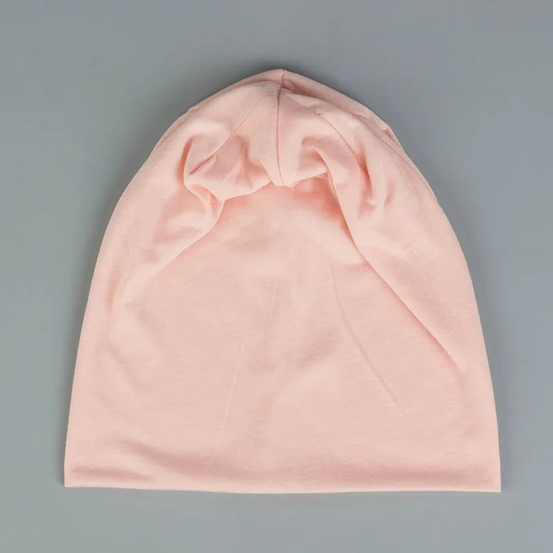 Fashion Slouchy Solid Beanies For Women Beanie Casual Caps For Man Turban Wraps Warm Hats Bonnet Unisex Cap