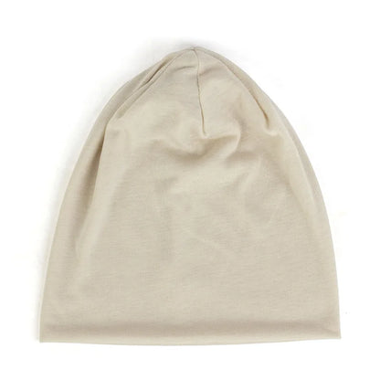 Fashion Slouchy Solid Beanies For Women Beanie Casual Caps For Man Turban Wraps Warm Hats Bonnet Unisex Cap