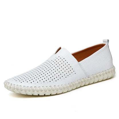 Mixidelai Veille de vache Vow Mandons pour hommes mode MOCCASINS MOCCASINS SOP SOP SOLL BLUE SHOT ON MEN'S MECL'S SOAT Plus taille 38 ~ 47