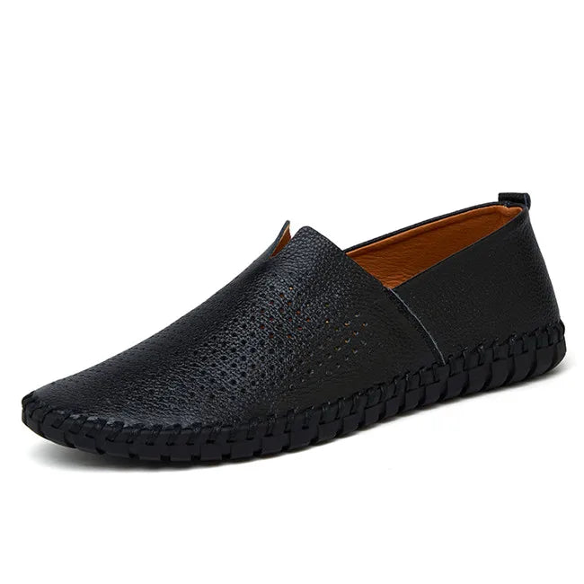 Mixidelai Veille de vache Vow Mandons pour hommes mode MOCCASINS MOCCASINS SOP SOP SOLL BLUE SHOT ON MEN'S MECL'S SOAT Plus taille 38 ~ 47