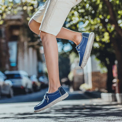 MIXIDELAI New Arrival Summer Autumn Comfortable Casual Shoes Mens Canvas Shoes For Men Brand Fashion Flat Loafers Shoe Size 48