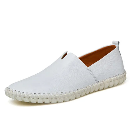 Mixidelai Veille de vache Vow Mandons pour hommes mode MOCCASINS MOCCASINS SOP SOP SOLL BLUE SHOT ON MEN'S MECL'S SOAT Plus taille 38 ~ 47