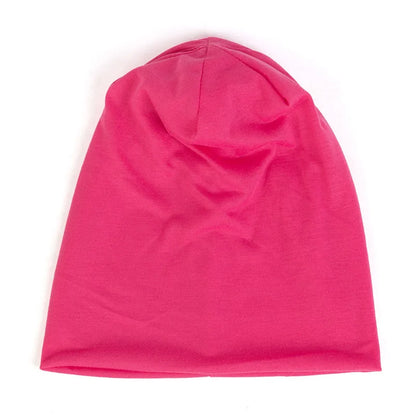 Fashion Slouchy Solid Beanies For Women Beanie Casual Caps For Man Turban Wraps Warm Hats Bonnet Unisex Cap