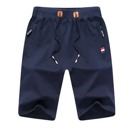FGKKS de qualidade Men shorts casuais Novo verão masculino moda casual curto de cor sólida fitness shorts respirável