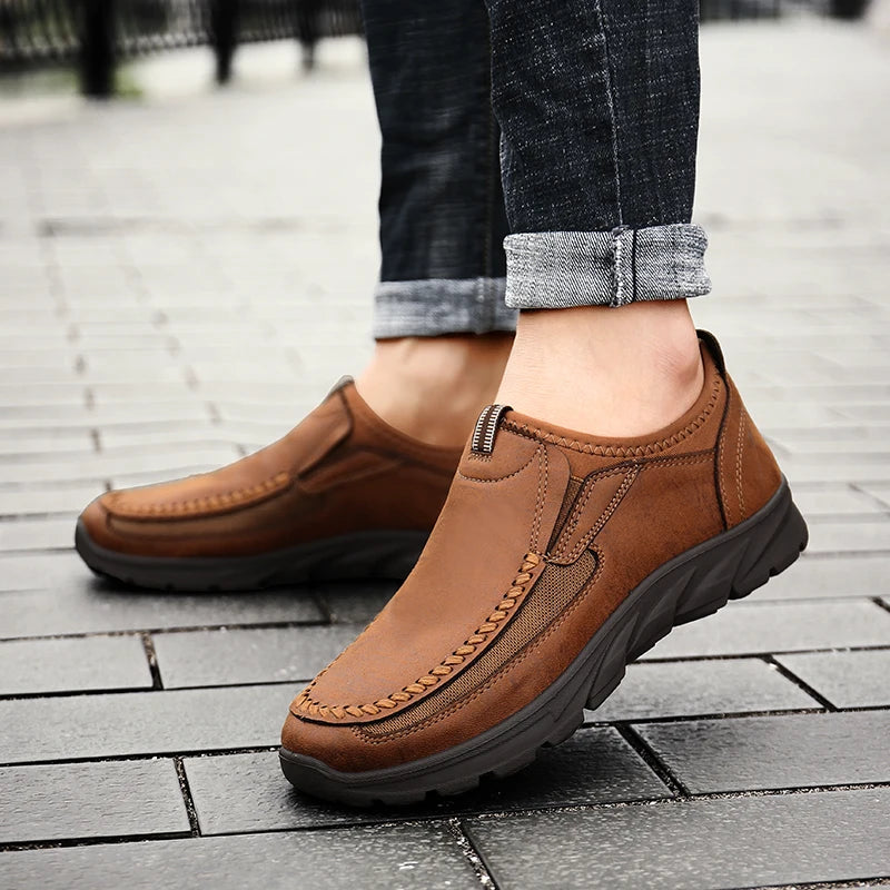 Pantofi casual pentru bărbați, pantofi respirabili, adidași 2023 nou moda confortabilă confortabilă plană handmade retro leisure pantofi pantofi bărbați pantofi pentru bărbați
