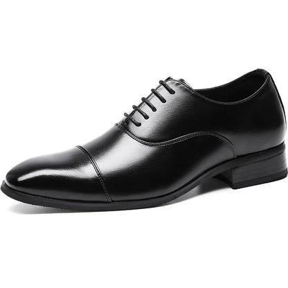 High Quality Classic Business Mens Dress Shoes Fashion Elegant Formal Wedding Shoes Men Slip on Office Oxford Shoes for Men