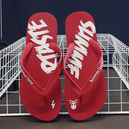 Fashion Men Shoes Summer Men Flip Flops High Quality Beach Sandals Anti-Slip Zapatos Hombre Casual Wholesale Men Slippers