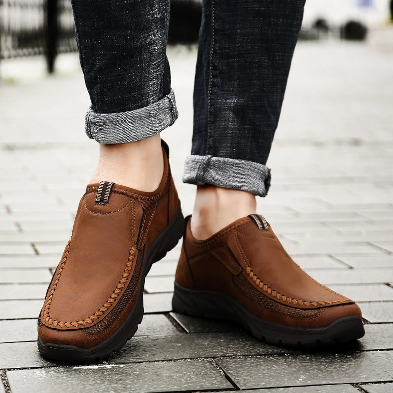 Pantofi casual pentru bărbați, pantofi respirabili, adidași 2023 nou moda confortabilă confortabilă plană handmade retro leisure pantofi pantofi bărbați pantofi pentru bărbați
