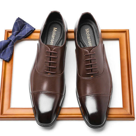 High Quality Classic Business Mens Dress Shoes Fashion Elegant Formal Wedding Shoes Men Slip on Office Oxford Shoes for Men