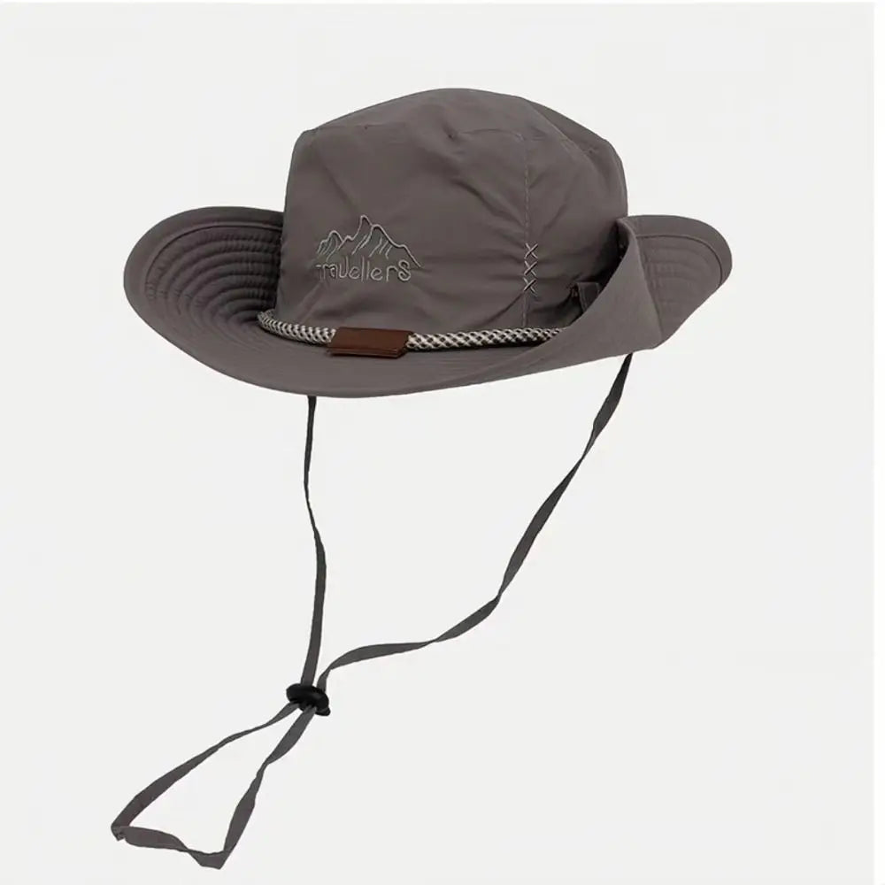 Summer Bucket Hat Men Women Sunscreen Fishing Hat Outdoor Breathable Fisherman Cap Hiking Climbing Camping Uv Protect Windproof