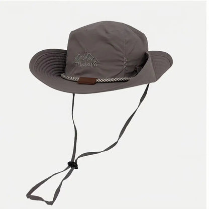 Summer Bucket Hat Men Women Sunscreen Fishing Hat Outdoor Breathable Fisherman Cap Hiking Climbing Camping Uv Protect Windproof