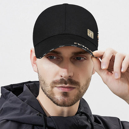 Nuevos hombres de moda mujeres de alta calidad pocos cartas bordadas algodón de algodón ajustable gata de béisbol gorra camionero para papá sombreros de papá