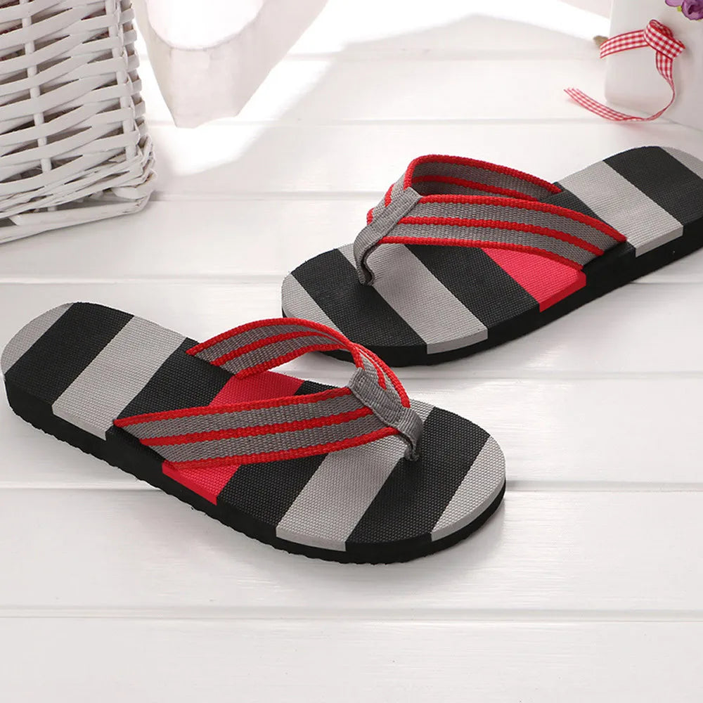 Inniskór karlar Sumarskór blandaðir litir sandalar karlkyns inniskór inni eða úti flip flops innanhúss skór heima inniskór fyrir karla