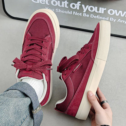 New Fashion Trend Comfortable Men's Canvas Shoes Breathable Soft Non-slip Wear-resistant Flat Shoes Outdoor Casual Shoes