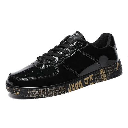 Noi adidași din aur pantofi de cuplu de lux casual sclipici de sclipici bărbați hip-hop streetwear skateboard pantofi bărbați designer de încălțăminte de design