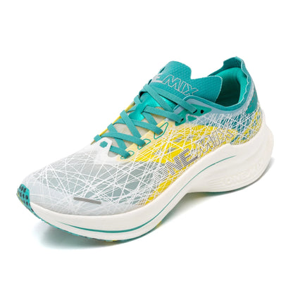 ONEMIX Marathon Carbon Plate Running Shoes Shock Absorption Ultra-light Sports Shoes Rebound Technology Outdoor Men Sneakers