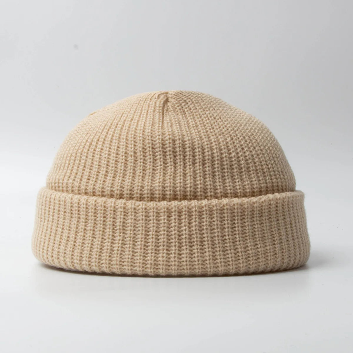 Brand Oohmy Knitted Hats for Men Women, Skullies Caps, Warmer Bonnet, Casual Cap, Monochromatic, Male and Female, Winter, 2024