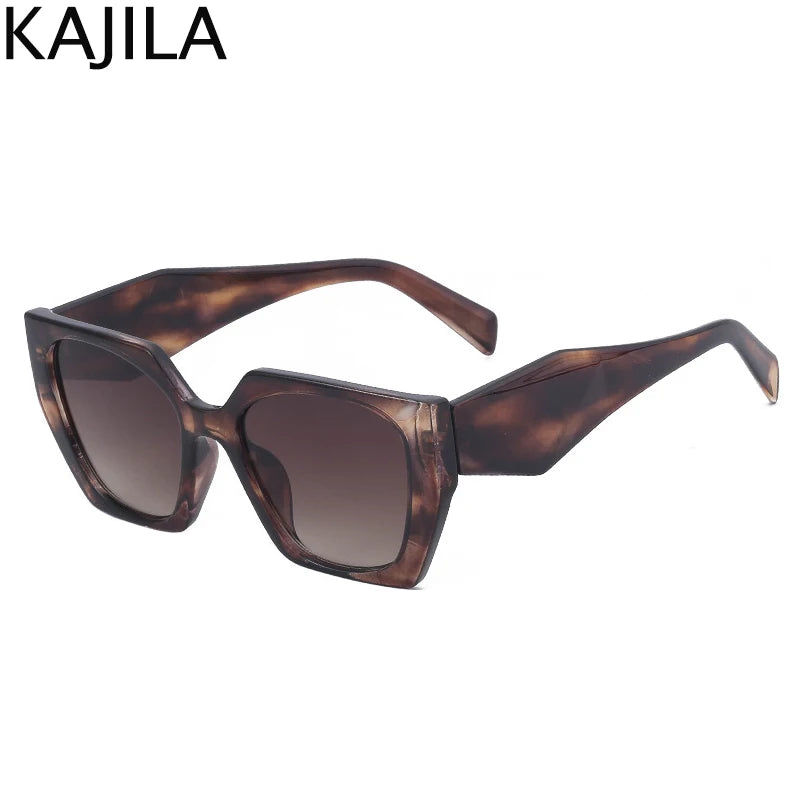 Fashion Cat Eye solbriller Kvinder 2025 Luksusmærke Design Vintage Square Punk Sun Glasses For Ladies Shades Retro Eyewear UV400
